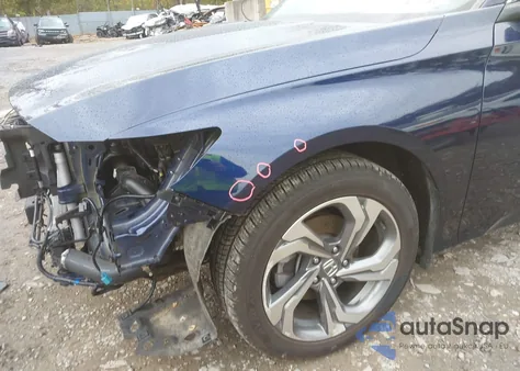 2018 Honda Accord Ex-L из США, поврежденный, VIN 1HGCV1F53JA119052